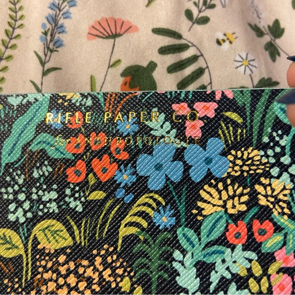 NWOT Anthropologie Rifle Paper Co. Card Holder - Picture 2 of 5